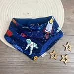 Baby Halstuch: Liebevoll handgemachtes Dreieckstuch, ideal als Sabberlatz beim Zahnen oder als stylisches Accessoire für Babys & Kleinkinder