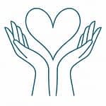 Handmade Kinderkleidung - mit Liebe genäht; Symbol für Nachhaltigkeit