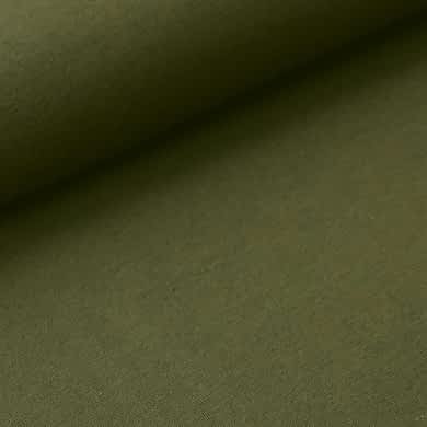 French Terry in Khaki – hautfreundlich & formstabil, perfekt für natürliche, mitwachsende Kindermode