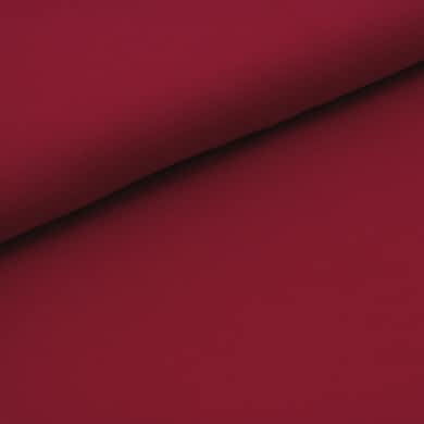 French Terry in Kirschrot – hautfreundlich & formstabil, perfekt für farbenfrohe Kinderkleidung