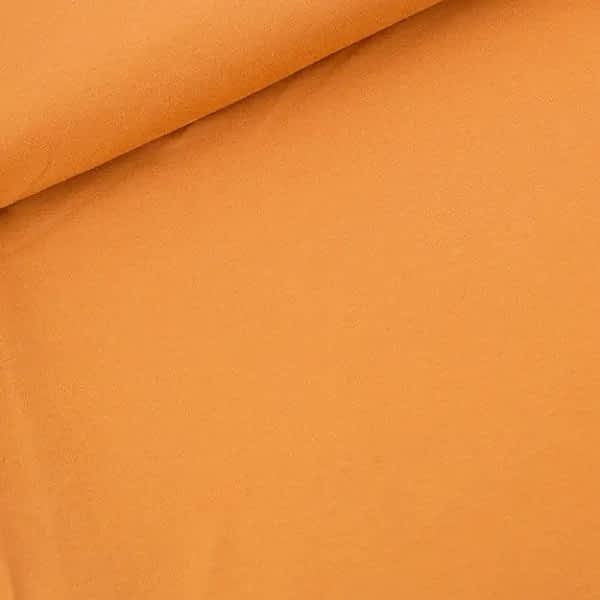 Orange Stoff Jersey für handgemachte, nachhaltige Babykleidung und Kinderkleidung; Shirts, T-Shirts, Hosen